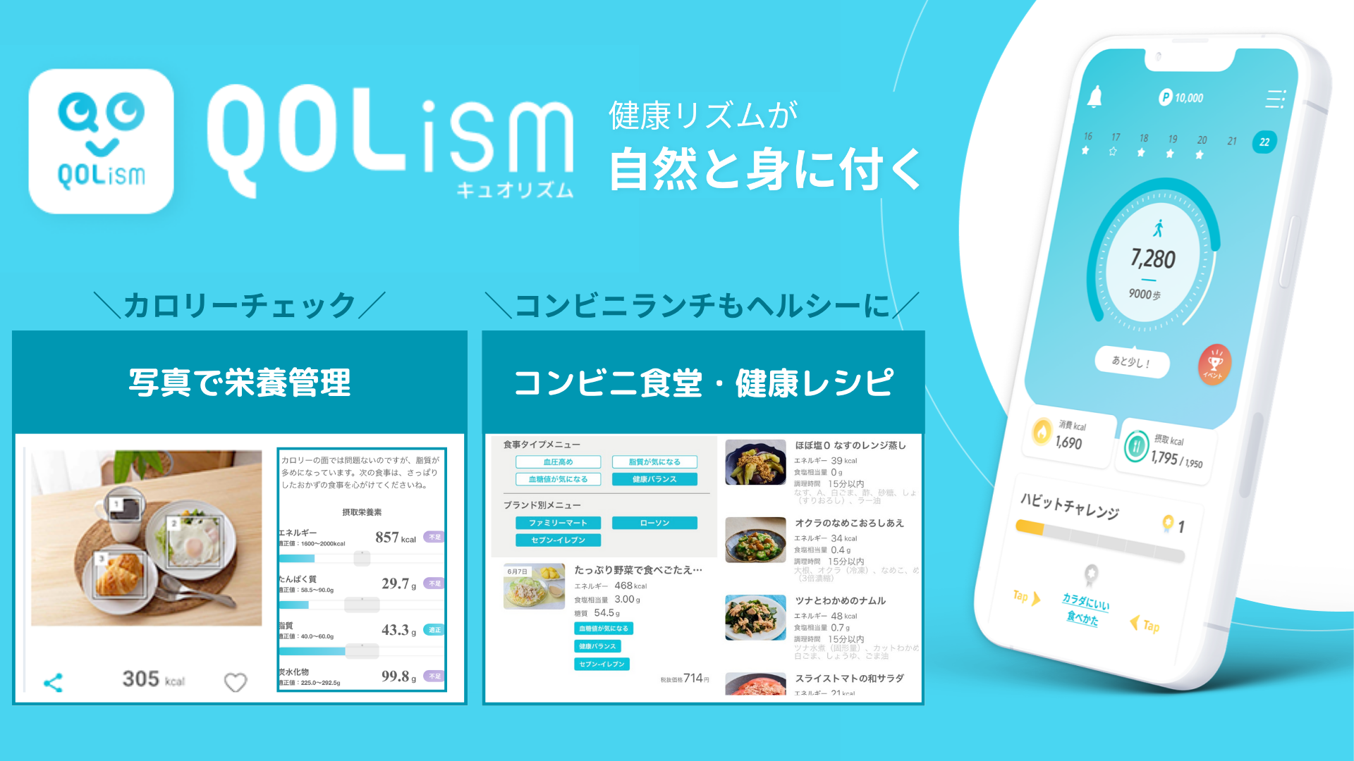 健康管理アプリによる食事管理サポート