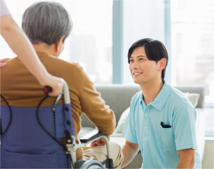 介護・福祉用具のレンタルのイメージ