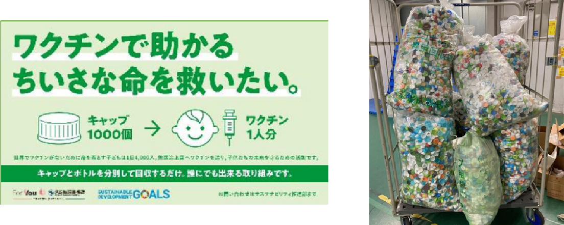 エコキャップ回収運動の画像